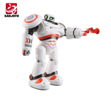 SJY-1701B Intelligent RC Robot Toys For Kids With Shooting Action Programming Dancing Function